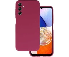 Topt Silikoninis Lite dėklas skirtas Samsung Galaxy M34 5G burgundy