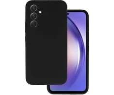 Topt Silicone Lite dėklas skirtas Samsung Galaxy A55 5G juodos spalvos