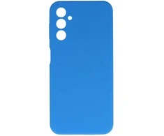 Topt Silikoninis Lite dėklas skirtas Samsung Galaxy M34 5G mėlynos spalvos