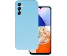 Topt Silikoninis Lite dėklas skirtas Samsung Galaxy M34 5G light mėlynos spalvos