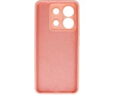 Topt Silikoninis Lite dėklas skirtas Xiaomi Redmi Note 13 Pro 5G persikų spalvos