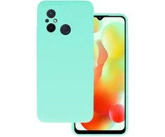 Topt Silikoninis Lite dėklas skirtas Xiaomi Redmi 12C/11A mėtų spalvos