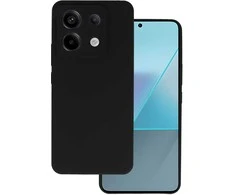 Topt Silikoninis Lite dėklas skirtas Xiaomi Redmi Note 13 Pro 5G juodos spalvos