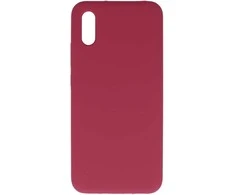 Topt Silikoninis Lite dėklas skirtas Xiaomi Redmi 9A burgundy
