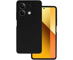 Topt Silikoninis Lite dėklas skirtas Xiaomi Redmi Note 13 5G juodos spalvos