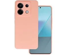 Topt Silikoninis Lite dėklas skirtas Xiaomi Redmi Note 13 Pro 5G persikų spalvos