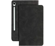 Topt Smart Book MAGNET Case for SAMSUNG GALAXY TAB S9 FE PLUS/S9 FE PLUS 5G Juodas