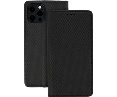 Fusion Accessories Topt Smart Book MAGNET Dėklas skirtas Samsung Galaxy S25 juodos spalvos