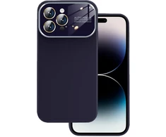 Toptel Soft Silicone Lens Dėklas skirtas Apple iPhone 12 violetinė