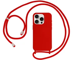Toptel Strap Silicone Dėklas skirtas Apple iPhone 13 Pro Max design 1 red