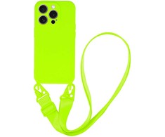 Toptel Strap Silicone Dėklas skirtas Apple iPhone 14 Pro design 2 lime