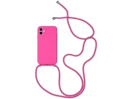 Topt STRAP silikoninis dėklas skirtas Apple iPhone 11 Pro Rožinė