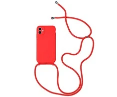 Topt STRAP silikoninis dėklas skirtas Apple iPhone 11 Pro Raudona