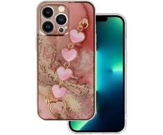 Topt Trend dėklas skirtas Apple iPhone 13 Pro design 6 rožinės spalvos