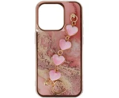 Topt Trend dėklas skirtas Apple iPhone 15 Pro design 6 rožinės spalvos