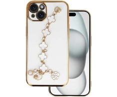 Topt Trend dėklas skirtas Apple iPhone 15 Plus design 3 baltos spalvos