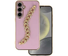 Topt Trend dėklas skirtas Samsung Galaxy S24 Plus design 4 rožinės spalvos