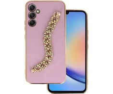 Topt Trend dėklas skirtas Samsung Galaxy A34 5G design 4 rožinės spalvos