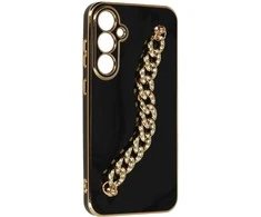 Toptel Topt Trend dėklas skirtas Samsung Galaxy S23 FE design 4 juodos spalvos