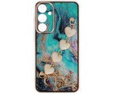 Toptel Mėlyna Trend Dėklas skirtas Samsung Galaxy S24 design 6 mėlynas