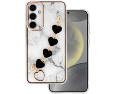 Toptel Trend Dėklas skirtas Samsung Galaxy S24 design 6 baltas