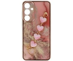 Topt Trend dėklas skirtas Samsung Galaxy S24 design 6 rožinės spalvos