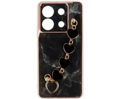 Topt Trend dėklas skirtas Xiaomi Redmi Note 13 5G design 6 juodos spalvos