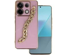Topt Trend dėklas skirtas Xiaomi Redmi Note 13 Pro 5G design 4 rožinės spalvos