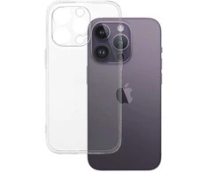 Topt Ultra Clear 1mm dėklas skirtas Apple iPhone 14 Pro Max skaidrus