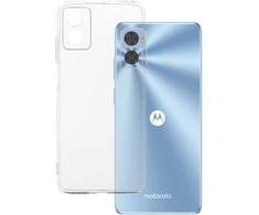 Topt Ultra Clear 1mm dėklas skirtas Motorola Moto E22/E22i skaidrus