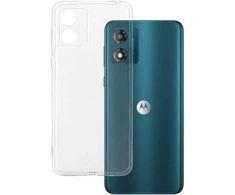 Topt Ultra Clear 1mm dėklas skirtas Motorola Moto E13 skaidrus