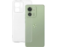 Topt Ultra Clear 1mm dėklas skirtas Motorola Edge 40 skaidrus