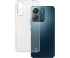 Topt Ultra Clear 1mm dėklas skirtas Xiaomi Redmi 13C skaidrus