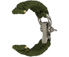 Fusion Accessories Topt Universali nailoninė apyrankė 22mm design 1 chaki spalvos