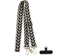 Fusion Accessories Phone lanyard FZ-1 juodos spalvos