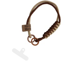 Fusion Accessories Topt Virvelė telefonui FZ-14 rudos spalvos-beige