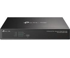 TP-Link VIGI NVR1008H-8MP tinklinis vaizdo įrašymo įrenginys (NVR) Juoda