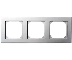 Trivietis rėmelis LIREGUS EPSILON, metalo spalvos
