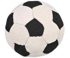 TRIXIE Minkštas futbolo kamuolys, 11 cm, įv. spalvų
