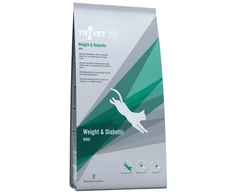 TROVET Weight & Diabetic WRD vištiena – sausas kačių maistas – 2,5kg