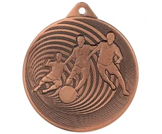 Tryumf METALINIS MEDALIS FUTBOLAS FI 70 MMC3070 – BRONZA MMC3070/B