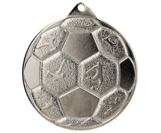 Tryumf PLIENINIS MEDALIS FUTBOLAS FI 50 MMC8850/S – SIDABRINIS MMC8850/S