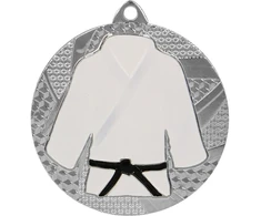 Tryumf Sidabrinis medalis dziudo/karate MMC6550/S