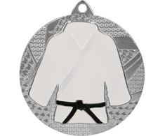 Tryumf Sidabrinis medalis dziudo/karate MMC6550/S