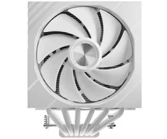 TRYX TURRIS T620 CPU Air Cooler, Dual-Tower, with 5-Inch Ekranas – 120mm, Baltas