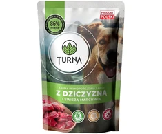 TUA TURNA su žvėriena – šlapias pašaras šuniui – 400g