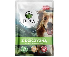 TUA TURNA su žvėriena – šlapias pašaras šuniui – 100g