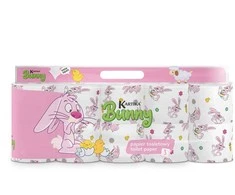 Tualetinis popierius Kartika Bunny 200l,10vnt, 3 sl