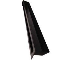 Tunelis -grotelės židinio NORDFLAM 60x780mm juodos spalvos