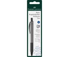*Tušinukas Faber-Castell Basic 0,7 mm, mėlynos spalvos, blisteryje